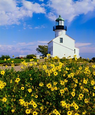 Old Point Loma Lighthouse,California