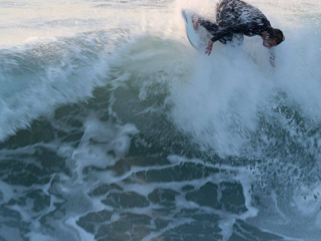 Surfing in San Diego